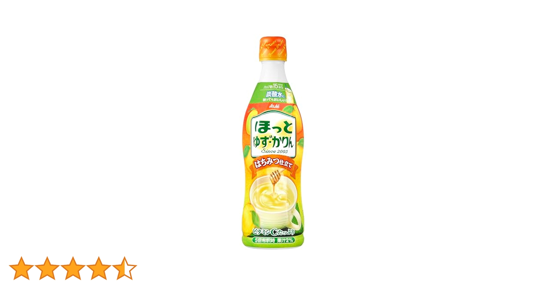 Amazon.co.jp: アサヒ飲料 ほっとゆず・かりん 470ml×12本 [希釈